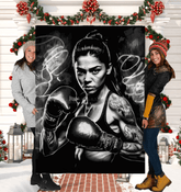 Battle Born Sherpa Blanket - Front View